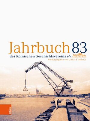 cover image of Jahrbuch des Kölnischen Geschichtsvereins 83